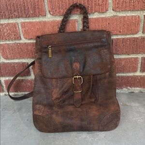 HOBO Backpack Distressed Rare